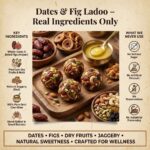 Dates fig ladoo ingredients anjeer dates jaggery and nuts