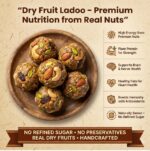 Energy rich dry fruit ladoo for strength and vitality