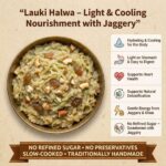 Lauki halwa for light digestion and cooling nutrition