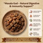 Masala gud for digestion and throat comfort