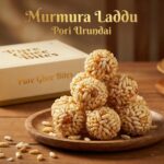 Murmura ladoo made with puffed rice pure ghee and jaggery