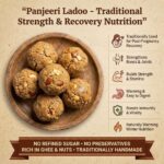 Panjeeri laddu for strength recovery and nourishment