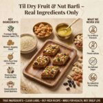 Til barfi ingredients sesame seeds jaggery almonds cashews and ghee