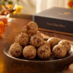 Til gud laddu made with sesame seeds and jaggery in pure desi ghee