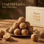 Urad dal ladoo made with black gram pure ghee and jaggery